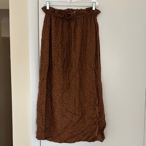 Emerson Fry Dotted Midi Skirt